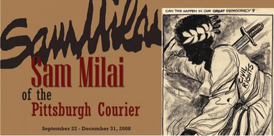 Sam Milai of the Pittsburgh Courier