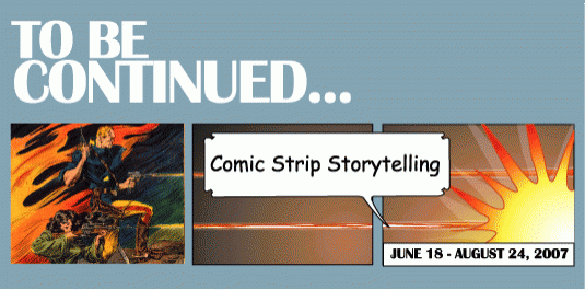 To Be Continued: Comic Strip Storytelling