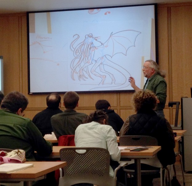 How to make a Monster: Cartooning Master Class with Stephen R. Bissette