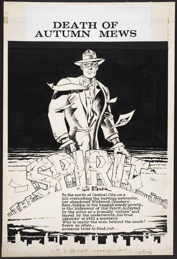 Will Eisner. The Spirit, October 9, 1949.