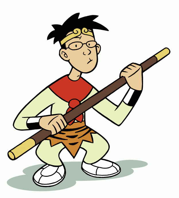 Gene Luen Yang self-portrait