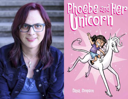 Dana Simpson, creator of Phoebe and Her Unicorn