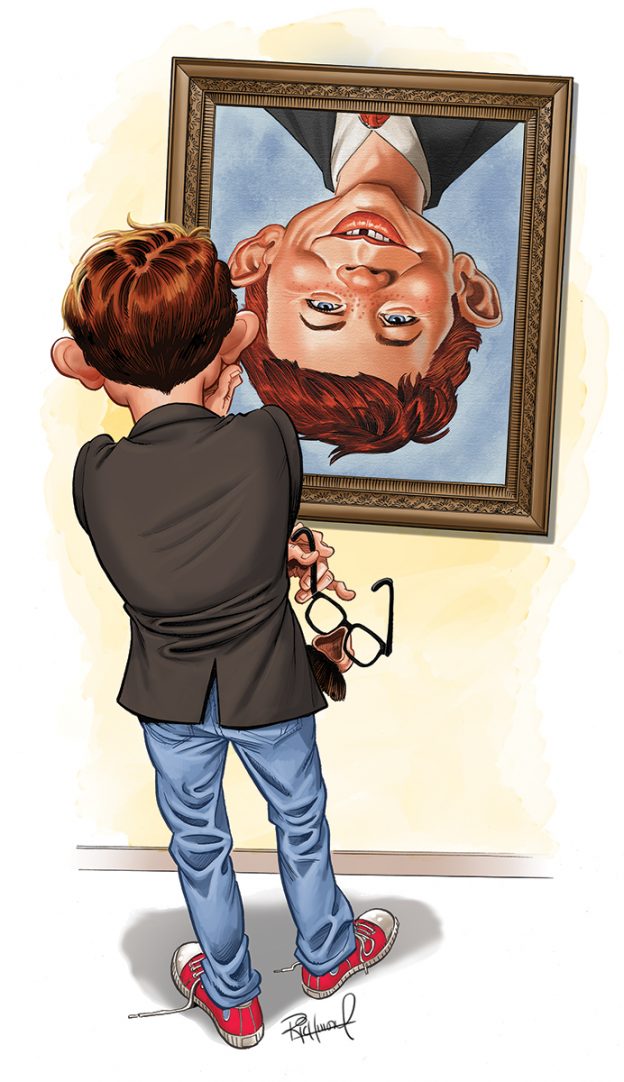 Alfred E. Neuman by Tom Richmond