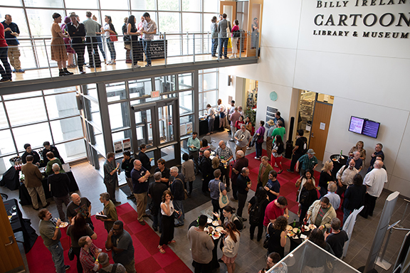 Image of guests attending the 2019 CXC Reception.